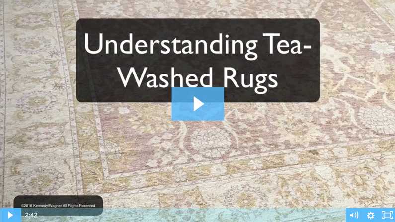 Understanding Tea-Washed Rugs