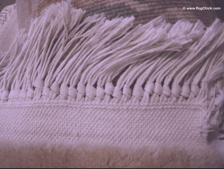 How to remove fringe from wool rug for Women Hair