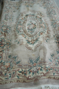 Chinese rug popular in the 1980s-1990s