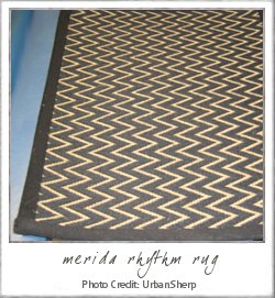 Tapis en mélange de papier et de laine par Merida.  Large sélection de différents produits sur www.meridahome.com