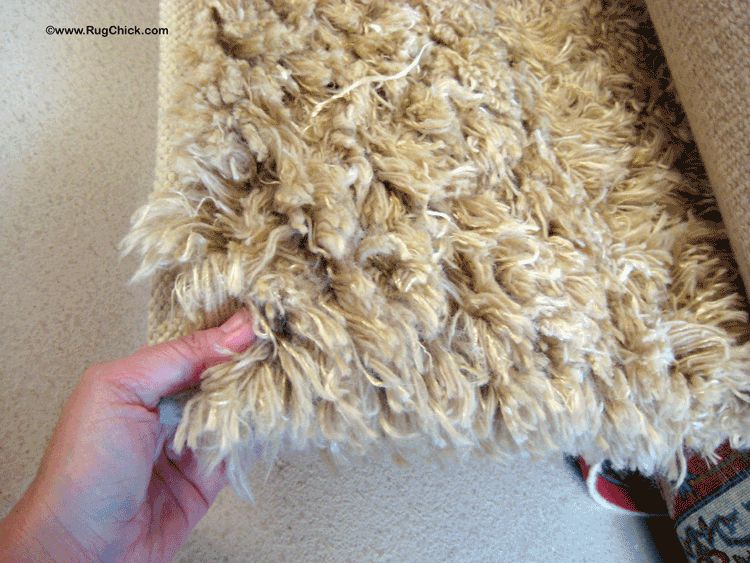 Shag rugs are tough to clean, and cost extra.