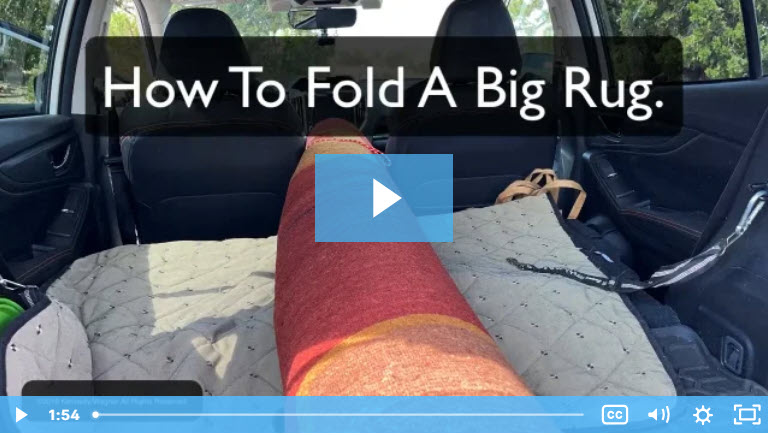 How To Fold Big Rugs